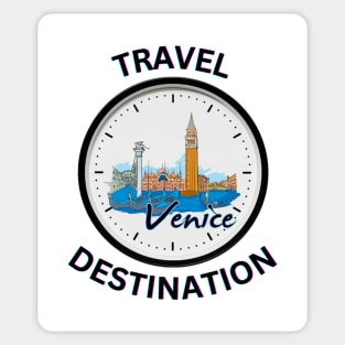 Travel to Venice Sticker